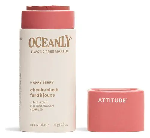 ATTITUDE Oceanly Cream Blush Stick Happy Berry