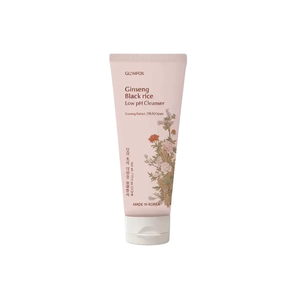 GLAMFOX Ginseng Black Rice Low pH Cleanser
