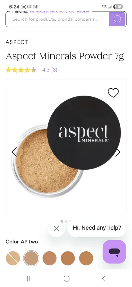 Aspect Skincare Mineral Powder