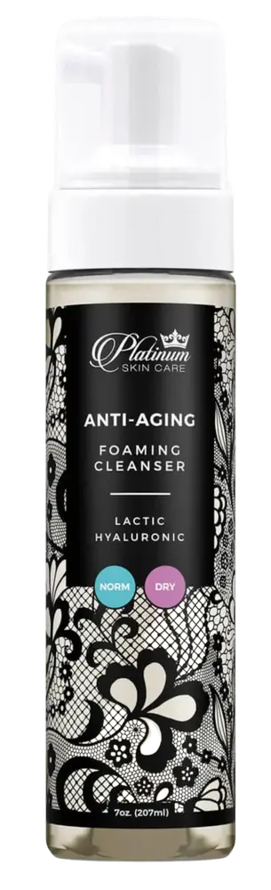Platinum Skincare Anti-Aging Foaming Cleanser