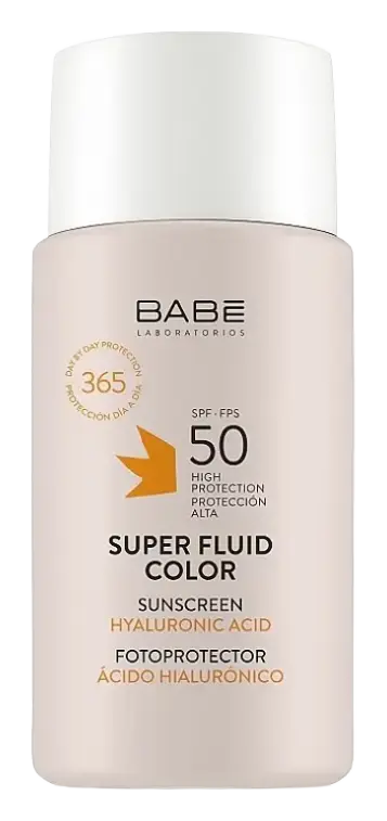 BABE Laboratorios Super Fluid Color Sunscreen SPF 50