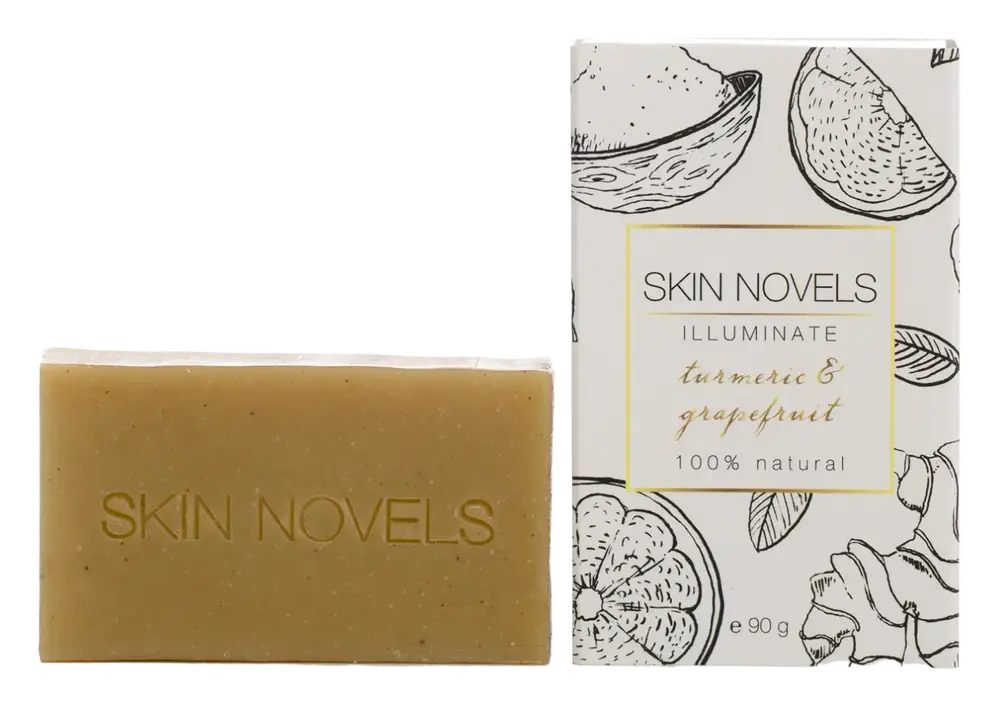 Skin Novels Illuminate Turmeric & Grapefruit Natural Soap