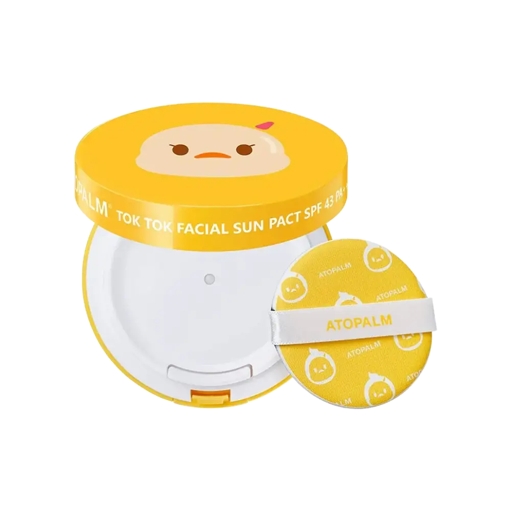 ATOPALM Tok Tok Facial Sun Pact SPF 43