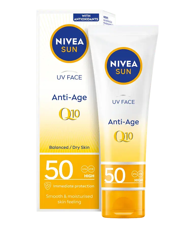 Nivea UV Face Q10 Anti-Age Sun Cream SPF 50 UK