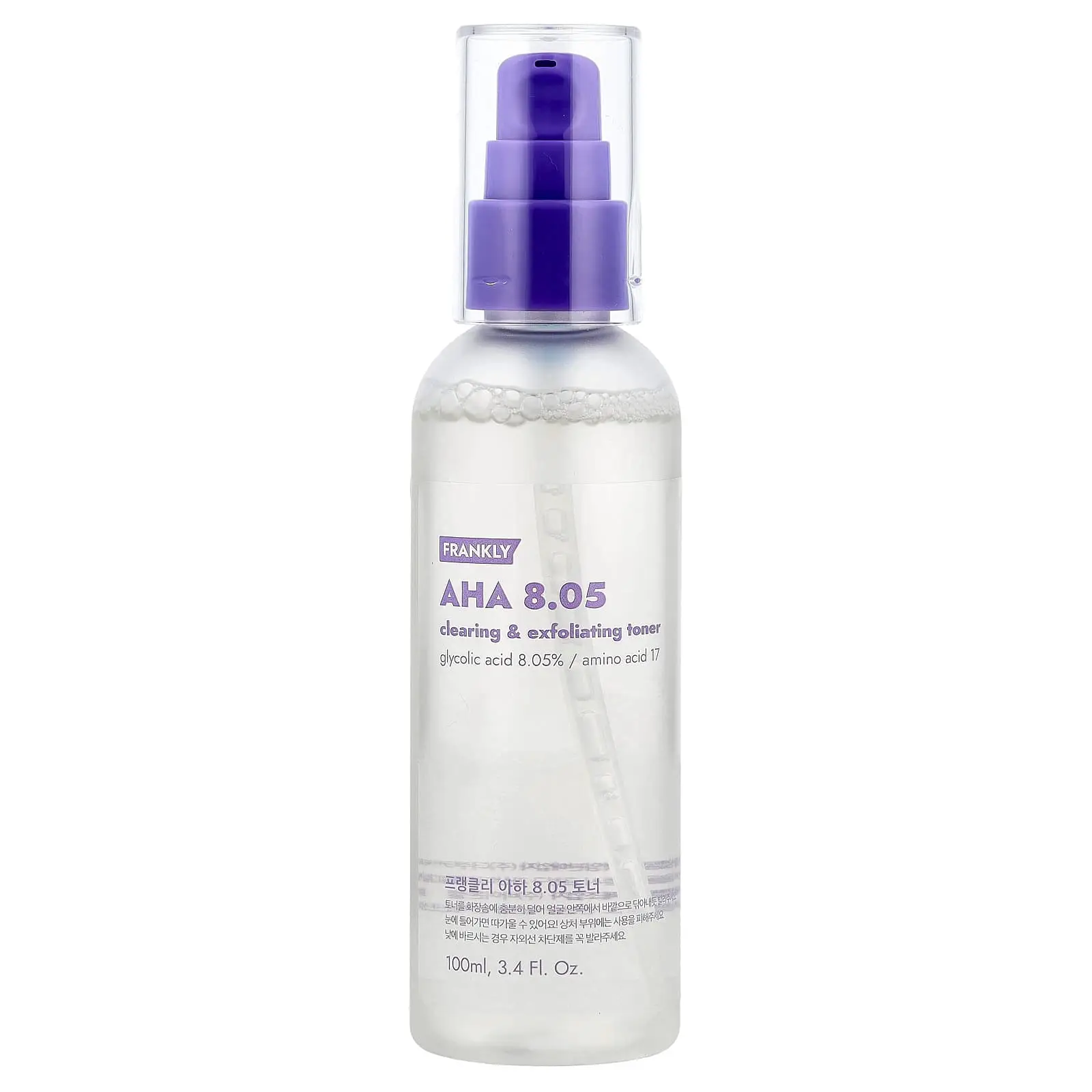 Frankly AHA 8.05% Clearing &  Refining Toner