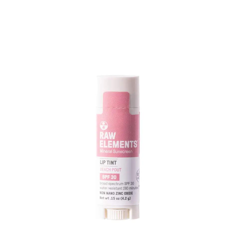 Raw Elements Lip Tint SPF 30 Beach Pout