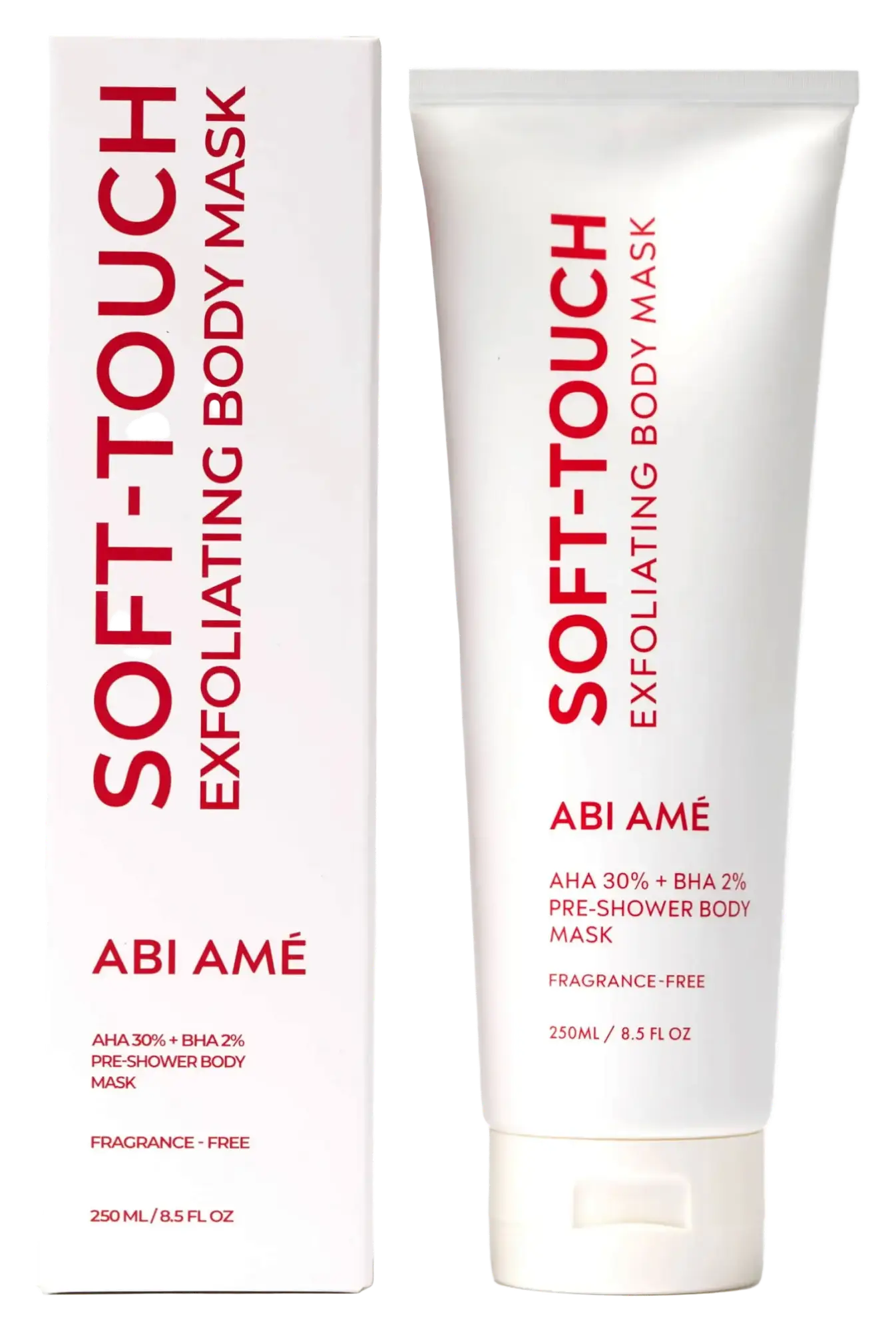 Abi Ame Soft-Touch AHA 30% + BHA 2% Pre-Shower Exfoliating Body Mask