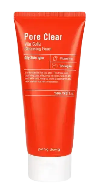Pong Dang Pore Clear Vita-Colla Cleansing Foam
