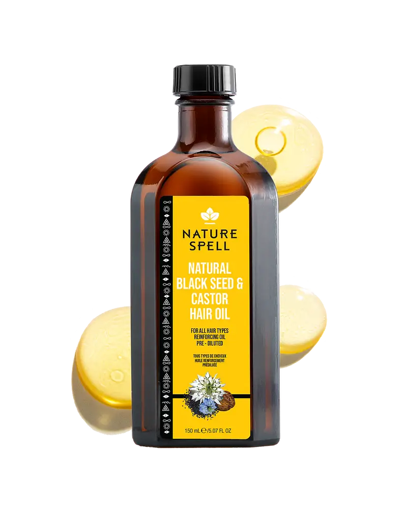 Nature Spell Natural Hair Oil Black Seed & Castor