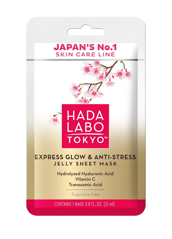 Hada Labo Express Glow & Anti-Stress Jelly Sheet Mask