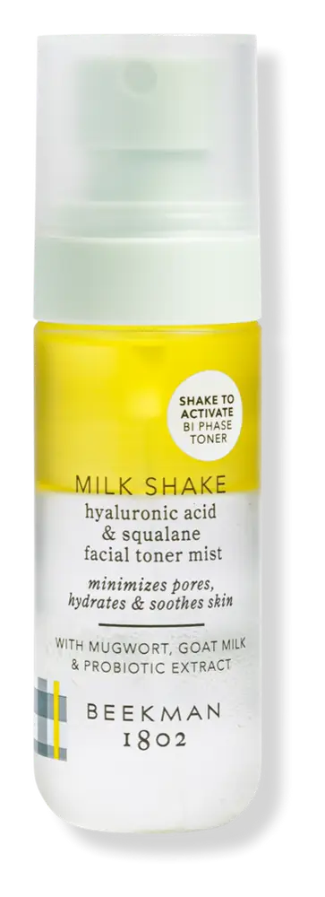 Beekman 1802 Travel Size Milk Shake Hyaluronic Acid & Squalane Facial Toner Mist