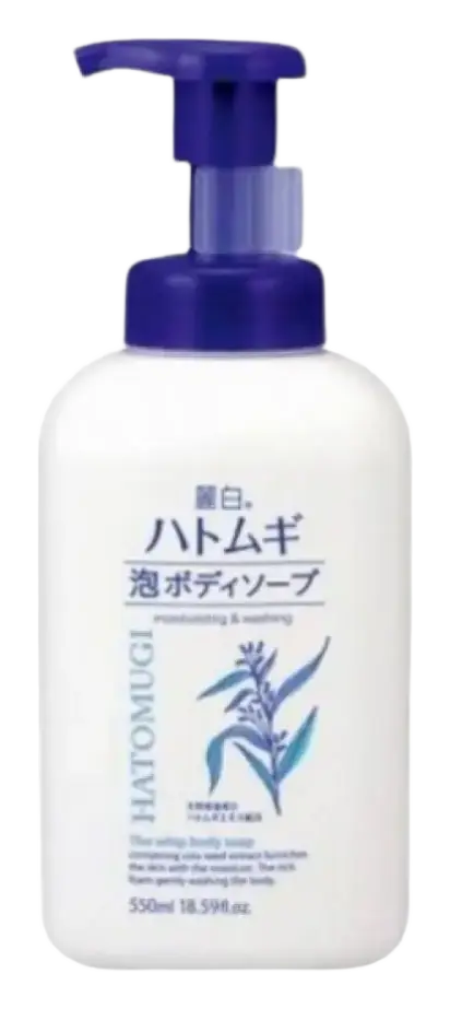 KUMANO COSME Hatomugi Moisturizing & Washing Whip Body Soap