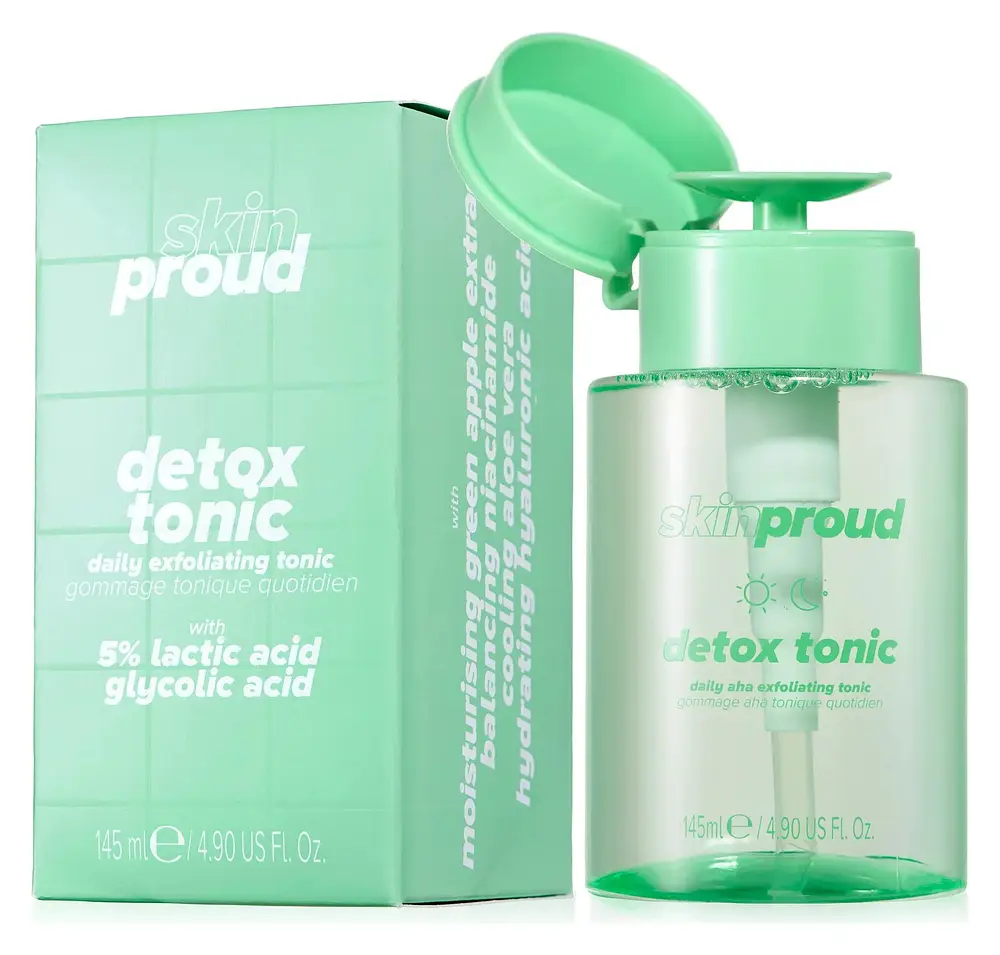 Skin Proud Detox Tonic - Exfoliating Toner