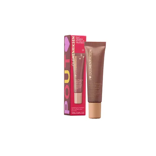 Olehenriksen Pout Preserve Peptide Lip Treatment Glimmer Coco Crème