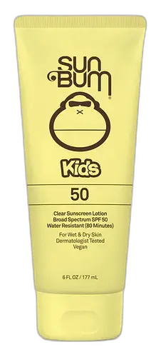Sun Bum Kids SPF 50 Clear Sunscreen Lotion