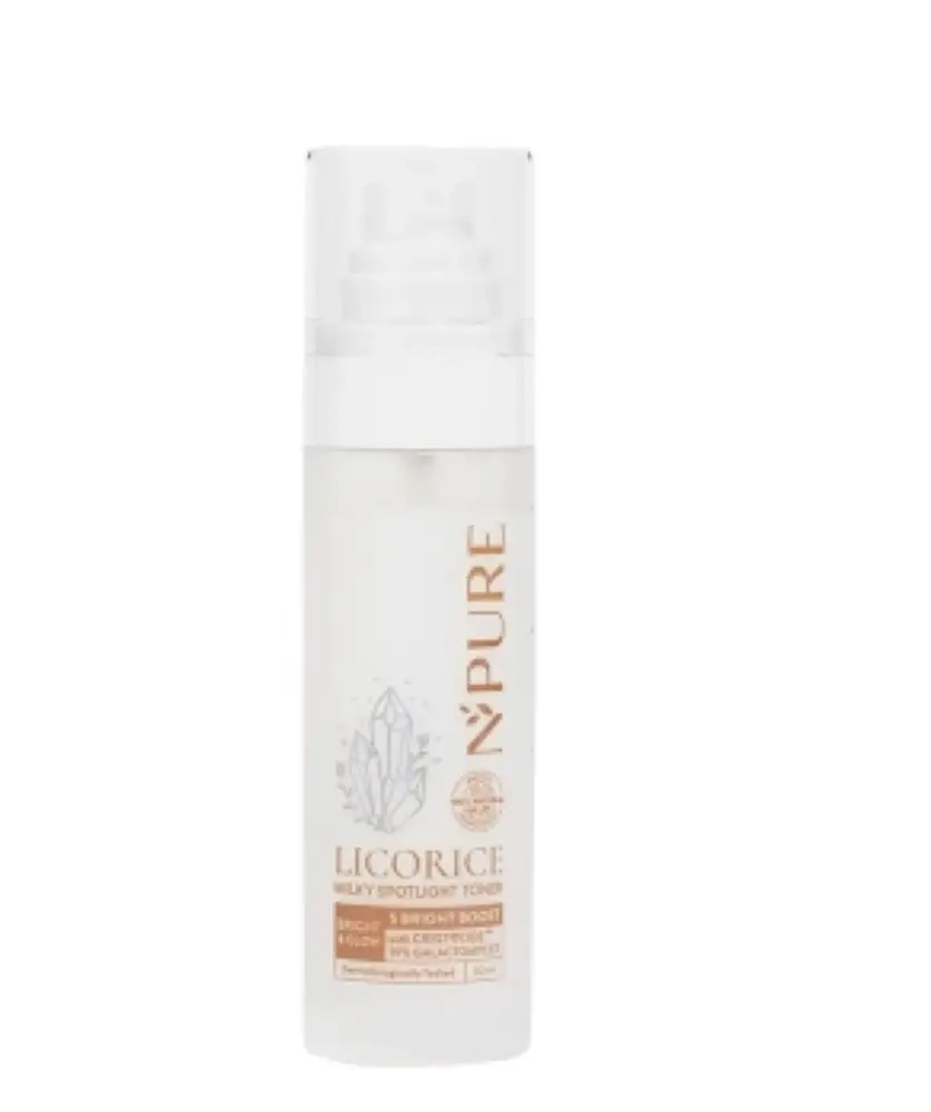 Npure N’PURE Licorice Bright n Glow Milky Spotlight Toner (97% Galactomyces)