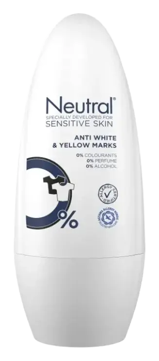 Neutral Roll-On Deodorant Anti White & Yellow Marks