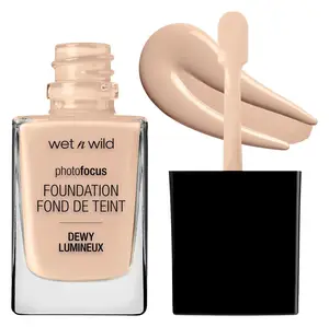Wet n Wild Photo Focus Dewy Liquid Foundation Makeup Rose Ivory