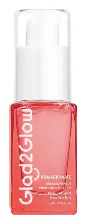 Glad2Glow Pomegranate 10% Niacinamide Power Bright Serum