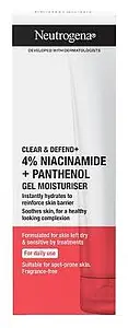 Neutrogena Clear and Defend + Gel Moisturiser with Niacinamide and Panthenol