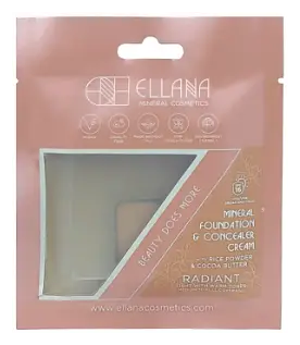 Ellana Mineral Cosmetics Cream To Powder Concealer Refill With SPF 16 Mineral Skinshield Radiant