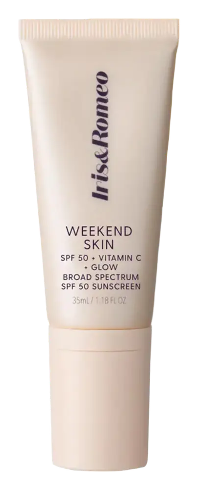 Iris&Romeo Weekend Skin SPF 50 Instant Glow Mineral Sunscreen Universal