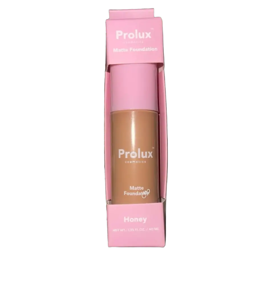 Prolux Cosmetics Matte Foundation Honey