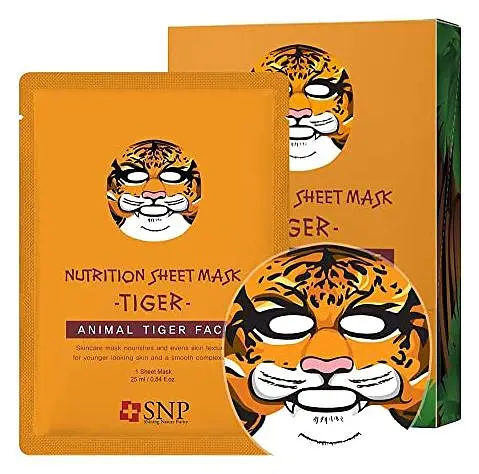 SNP Animal Tiger Sheet Mask