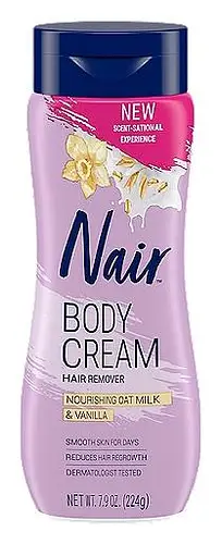 Nair Body Cream Hair Remover Oat Milk & Vanilla