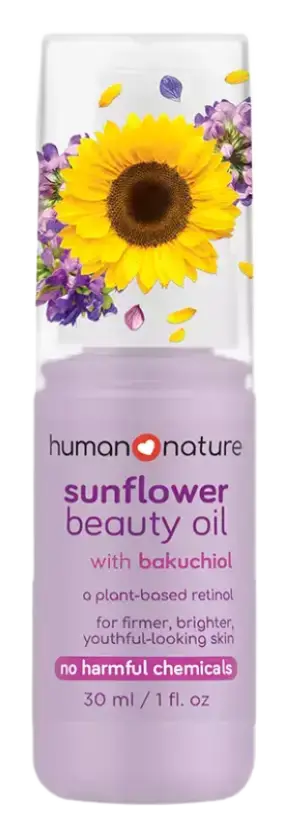Human Nature Sunflower Beauty Oil with Bakuchiol