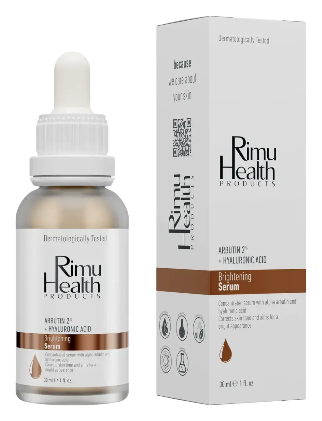 Rimu Health Products Brightening Serum Arbutin %2 + Hyaluronic Acid