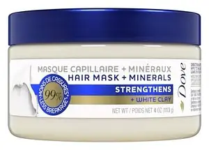 Dove Mineral Hair Mask Strengthens + White Clay