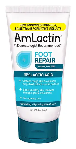 Amlactin Foot Repair Cream Therapy With 15% Lactic Acid