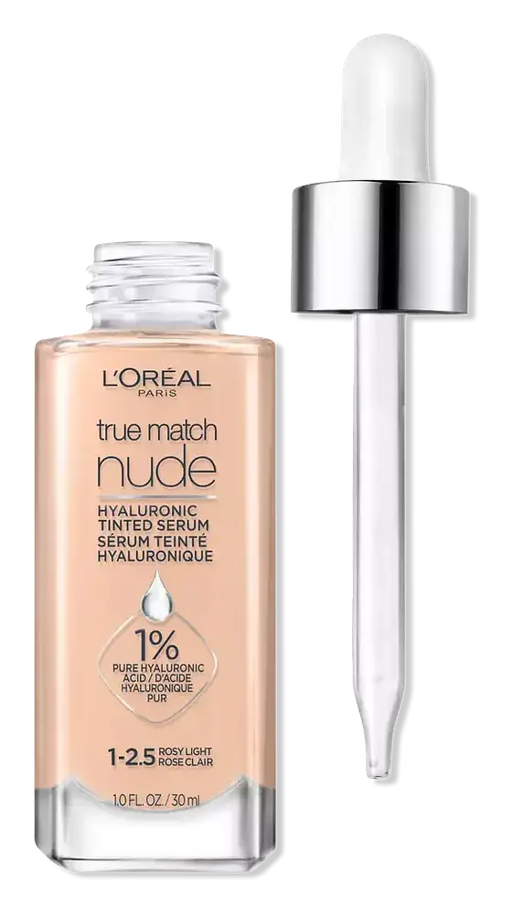 L'Oreal True Match Nude Hyaluronic Tinted Serum 1-2.5 Rosy Light
