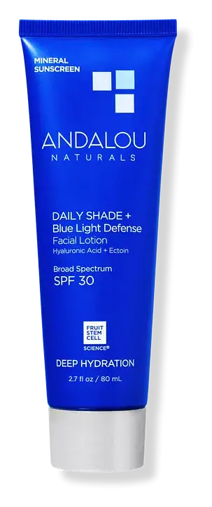 Andalou Naturals Daily Shade + Blue Light Defense SPF 30