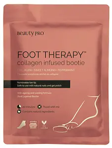 BeautyPro Foot Therapy Collagen Infused Bootie