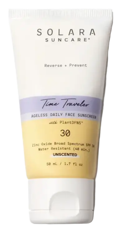 Solara Suncare Time Traveler Active Wear Peptide Face Moisturizer SPF 30 - Sport
