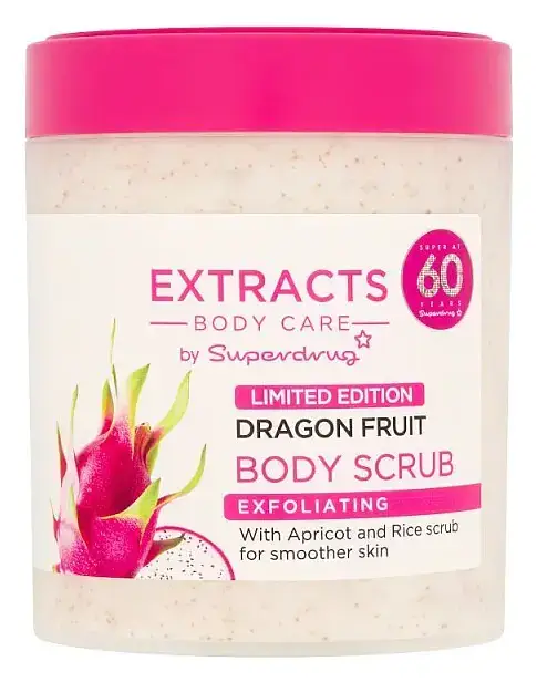 Superdrug Extracts Body Scrub Dragon Fruit