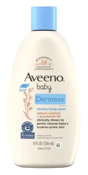 Aveeno Baby Dermexa Moisturising Wash UK