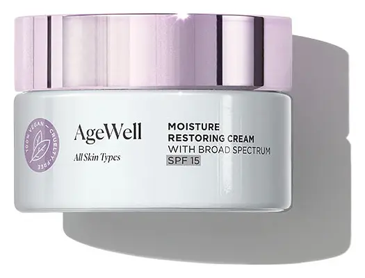 Arbonne Agewell Moisture Restoring Cream With Broad Spectrum SPF 15