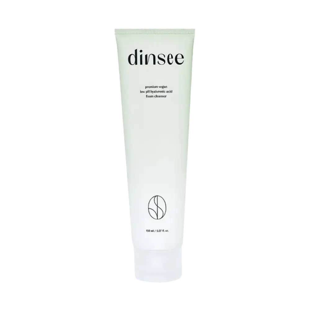 Dinsee Premium Vegan Low pH Hyaluronic Acid Foam Cleanser