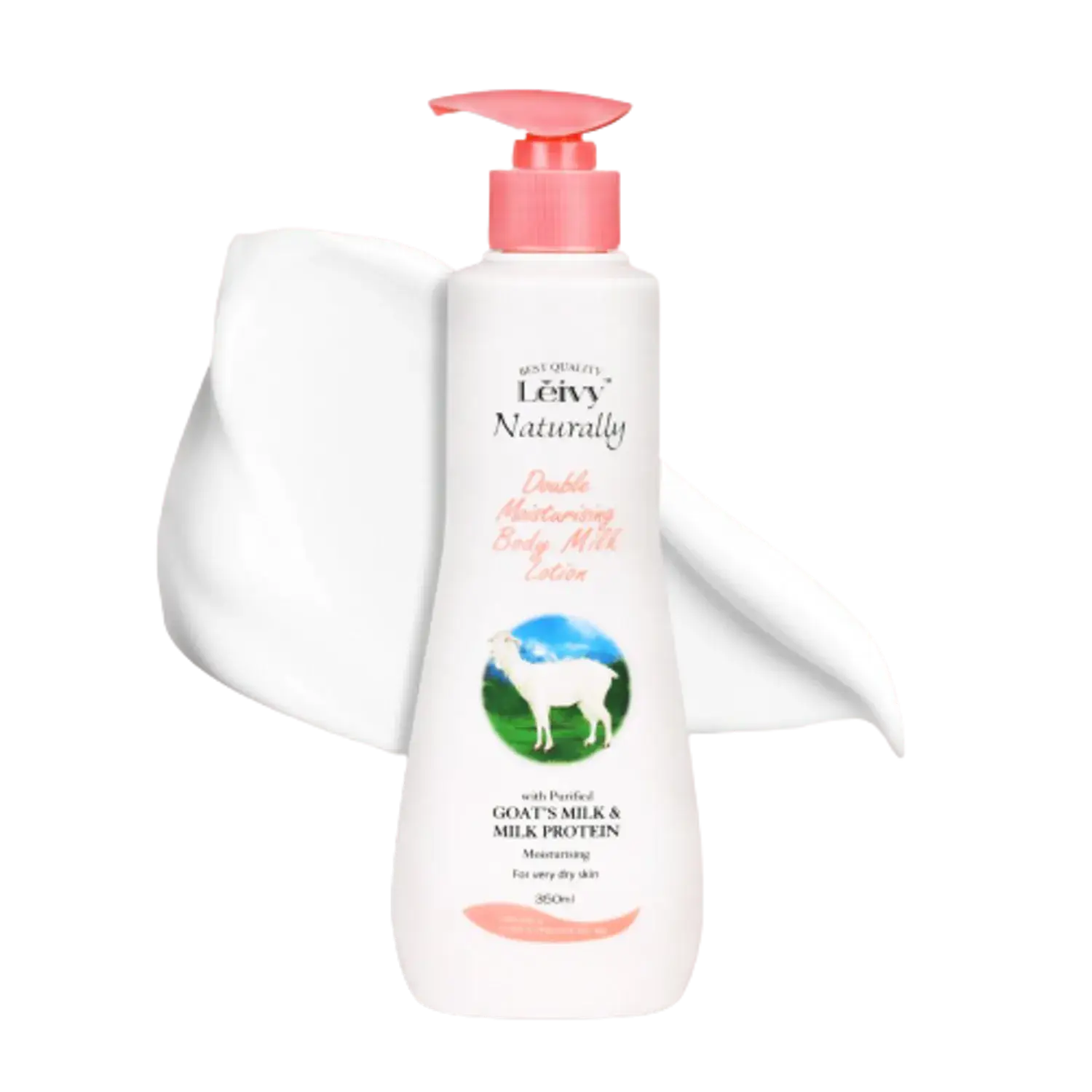 Leivy Naturally Double Moisturizing Body Milk Lotion
