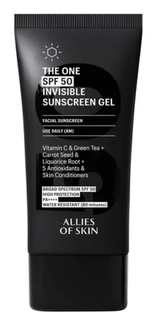 Allies of Skin The One SPF 50 Invisible Sunscreen Gel