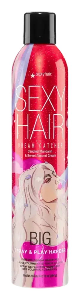 SexyHair Spray & Play Harder Dream Catcher Firm Volumizing Hairspray