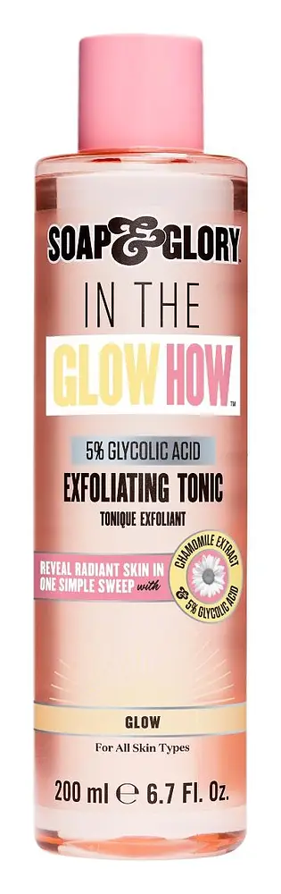 Soap & Glory In The Glow How Vitamin C 5% Glycolic Acid Exfoliating Tonic