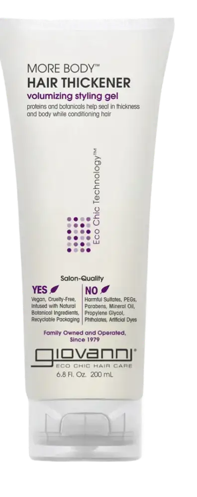 Giovanni More Body Hair Thickener Volumizing Styling Gel