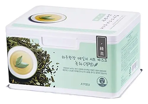 A'Pieu Daily Sheet Mask Green Tea/Soothing