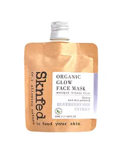 Sknfed Organic Glow Face Mask Blueberry