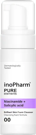 Inopharm Pure Elements Niacinamide + Salicylic Acid Foam Cleanser