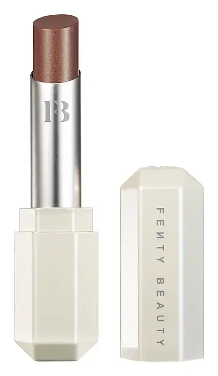 Fenty Beauty Slip Shine Sheer Shiny Lipstick Bubble Rum